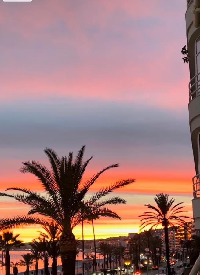 Endless Stunning Mediterranean Sea Views Promenade Des Anglais Nice Buitenkant foto